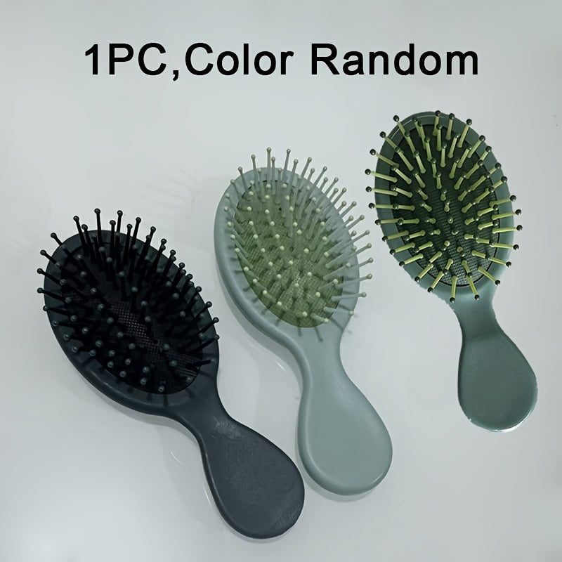 1pc Portable Air Bag Comb Small Mini Cute Household Durable Hair Brush Scalp Massage Air Cushion Comb Travel Essentials