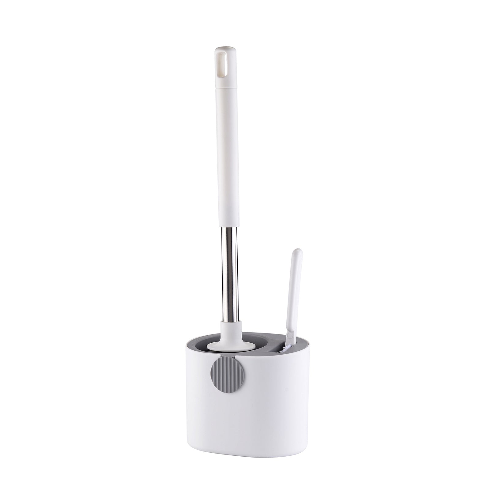 1set Silicone Wall-Mounted Toilet Brush - Non-Dead Angle Cleaning for Bathroom and Toilet - Includes Cleaning Artifact Set