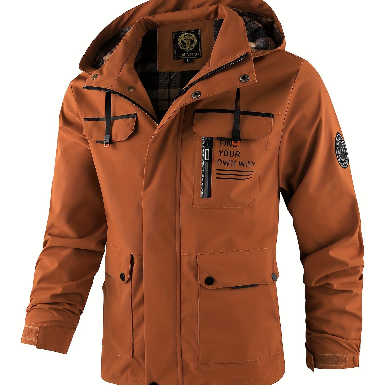 Spring and Summer Men's Fashion Casual Windbreaker Pilot Jacket Outdoor Sports Jacket