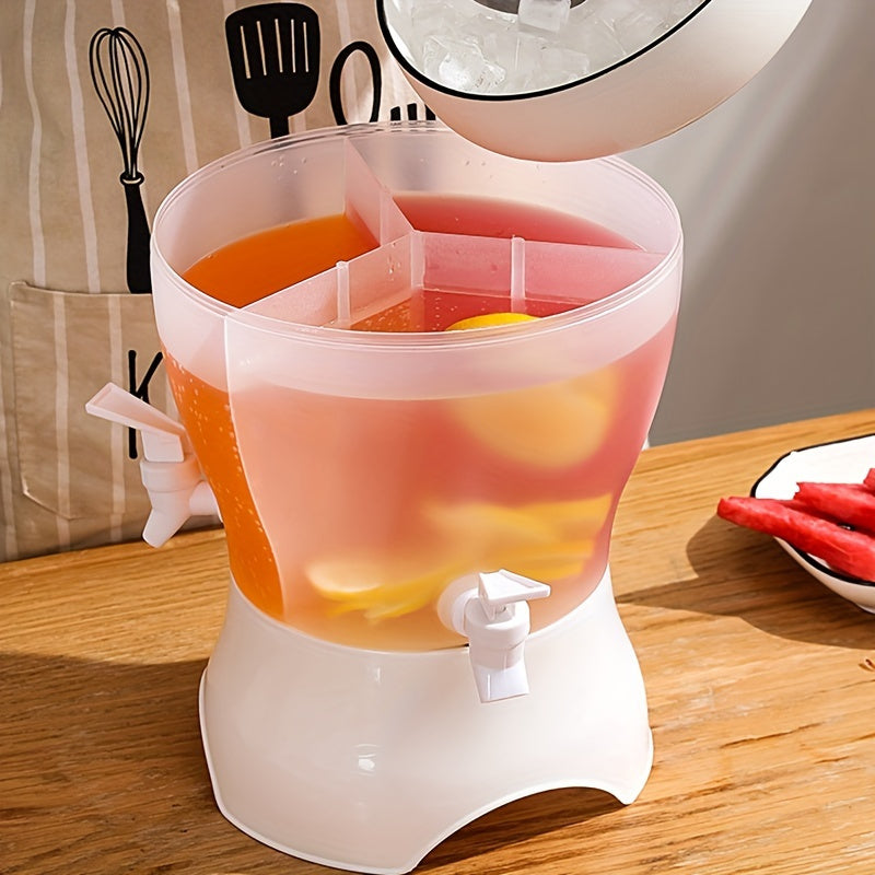 1pc, Beverage Dispenser, 1.3 Gallon Heavy Duty Drink Dispenser, Water Dispenser, For Parties, Wedding, Summer Drinkware, Kitchen Stuff Eid Al-Adha Mubarak
