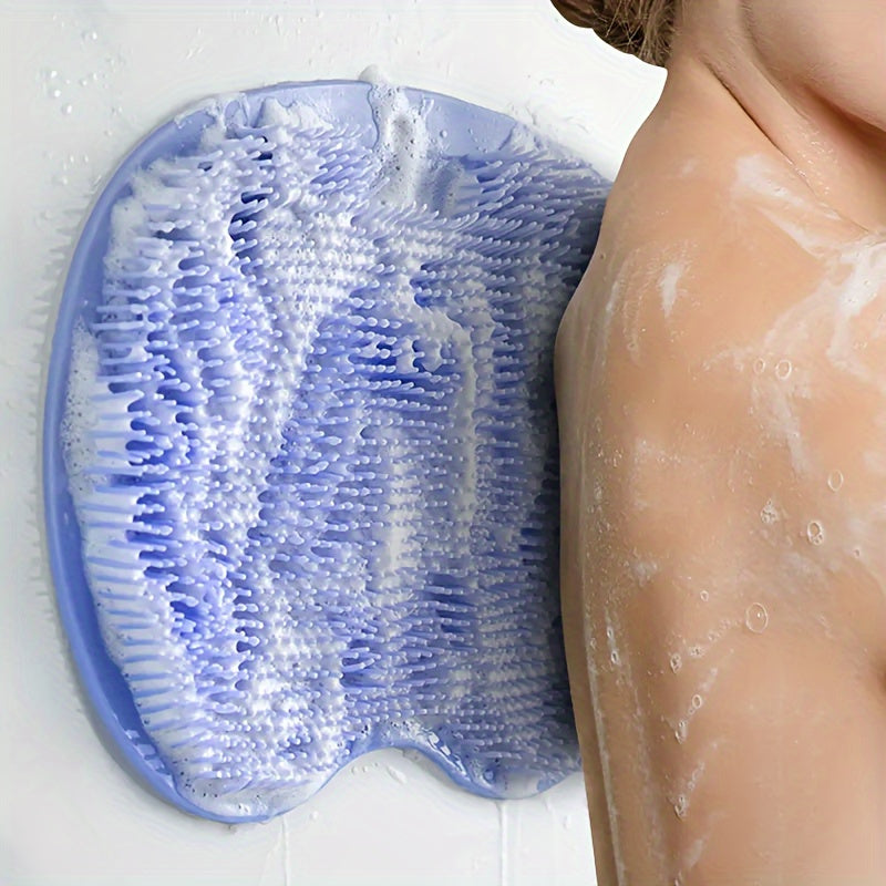 Non-Slip Shower Foot Scrubber Massager with Exfoliation Cushion - Improves Circulation and Cleans Feet - Bathroom Accessories 1pcs