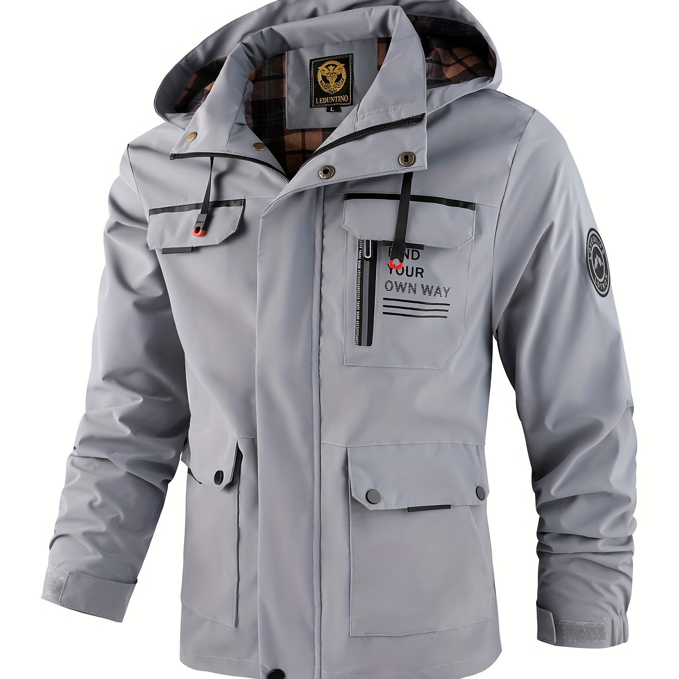 Spring and Summer Men's Fashion Casual Windbreaker Pilot Jacket Outdoor Sports Jacket