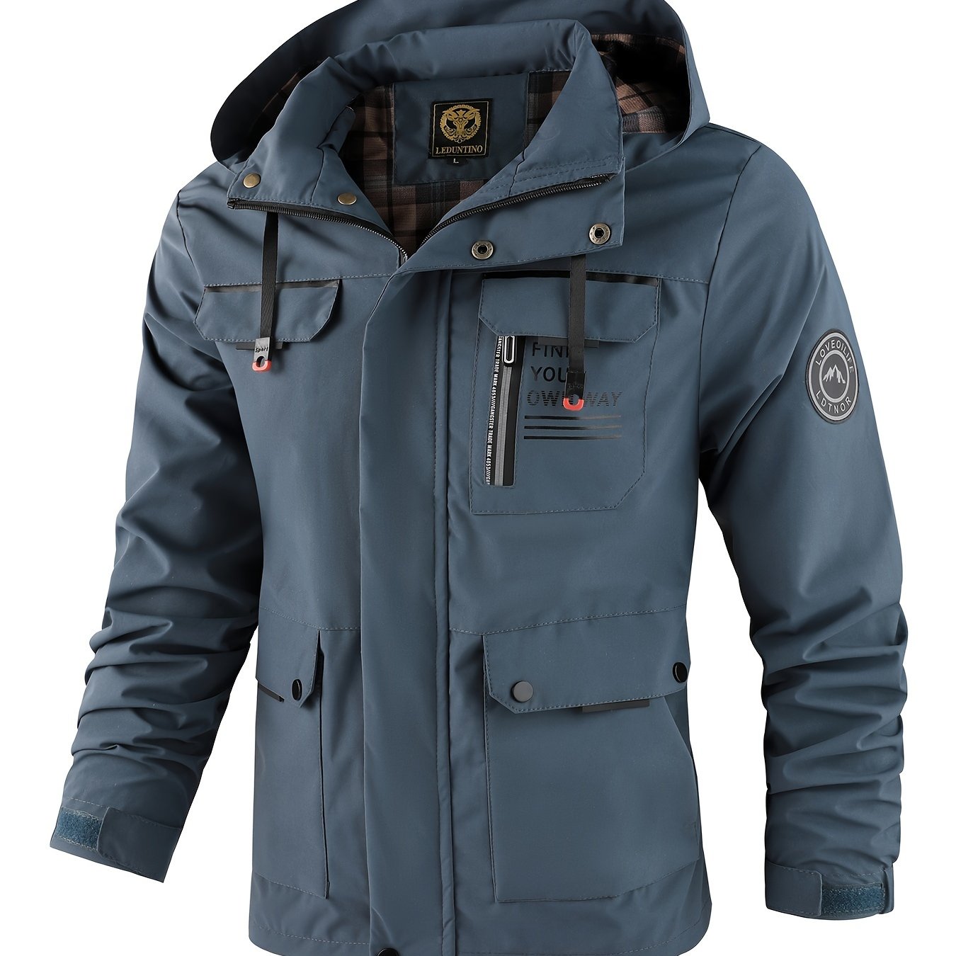 Spring and Summer Men's Fashion Casual Windbreaker Pilot Jacket Outdoor Sports Jacket
