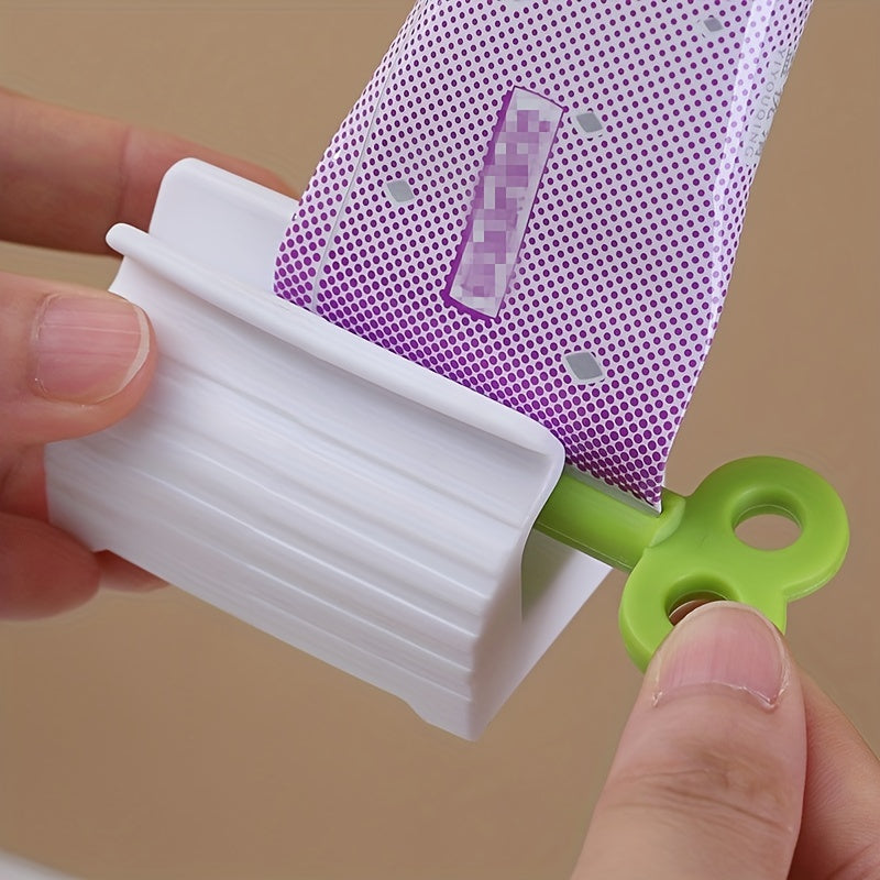 3pcs Effortless Toothpaste Squeezer Dispenser Set - Revolutionary Rolling Squeeze Technology for Complete Oral Care and Space-Saving Bathroom Organization