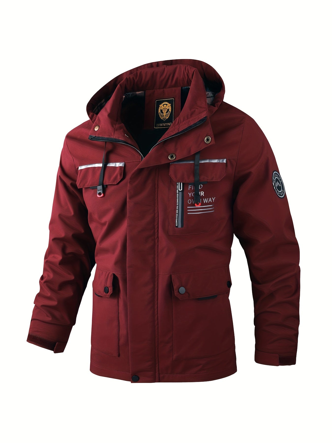Spring and Summer Men's Fashion Casual Windbreaker Pilot Jacket Outdoor Sports Jacket