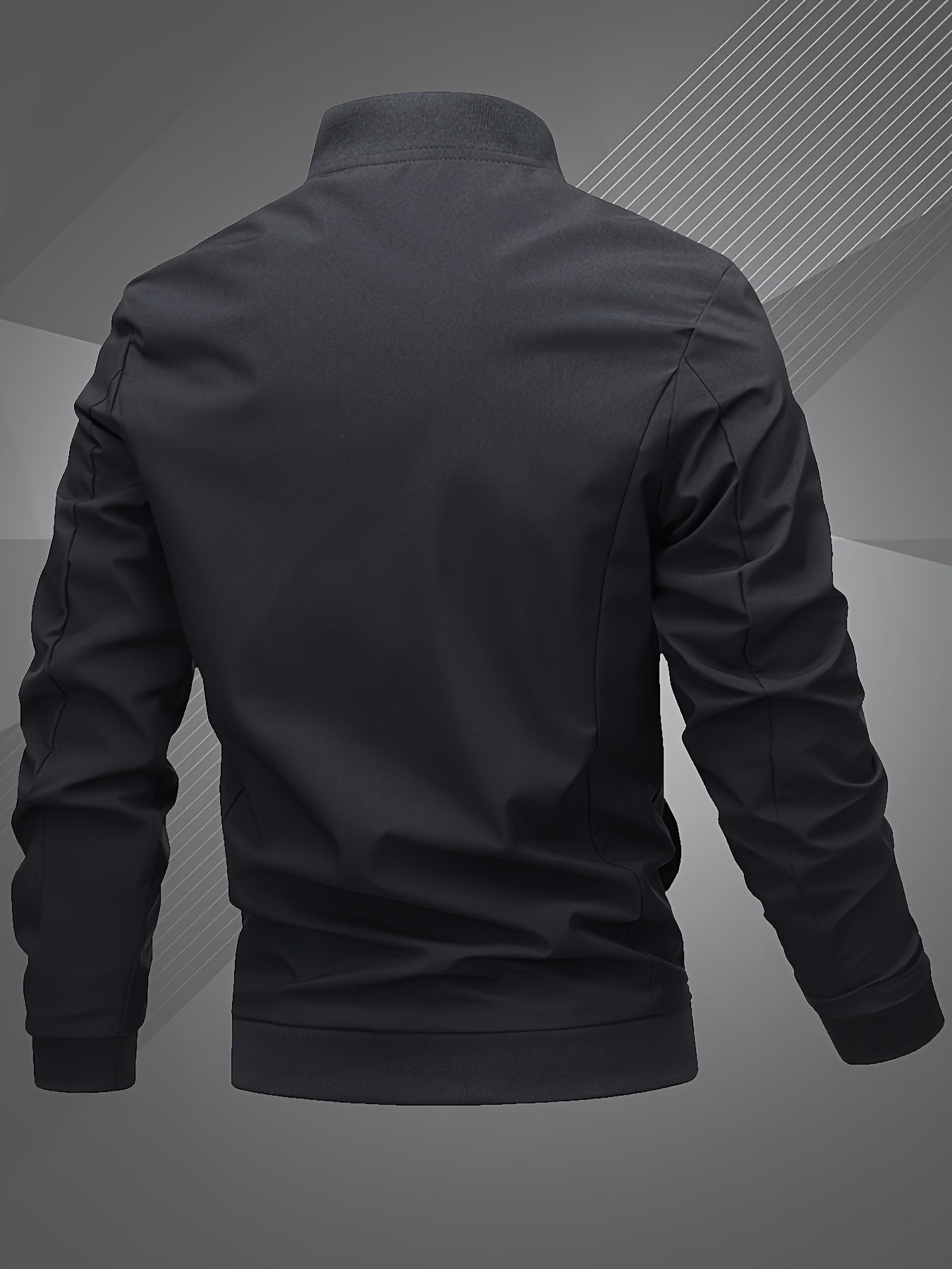 Men'S Letter Embroidered Casual Bomber Jacket, Mens Winter Jackets And Coats, Fridays Items, Mens Gifts Ideas, Gifts for Men, Thermal Wear for Men, Christmas Gifts, Suitable for Everyday Life, Home, Outdoor, Work, And Leisure