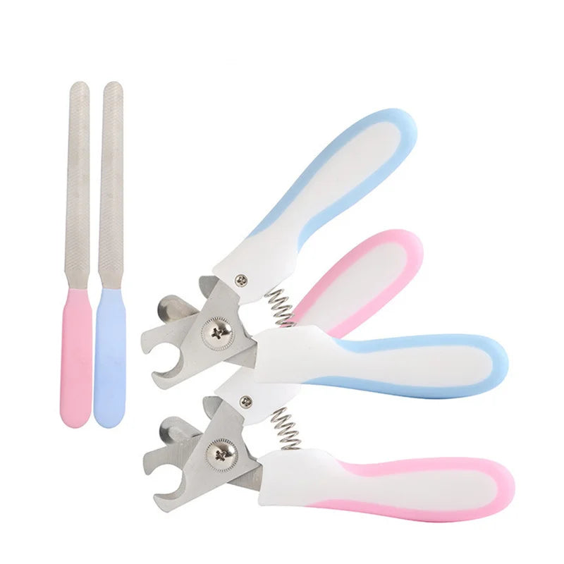 Pet Grooming Scissors Dog Cats Supplies Pet Nail Clipper Pet Accessories Animal Trimmers Nail File Claw Cutters Cut The Nails