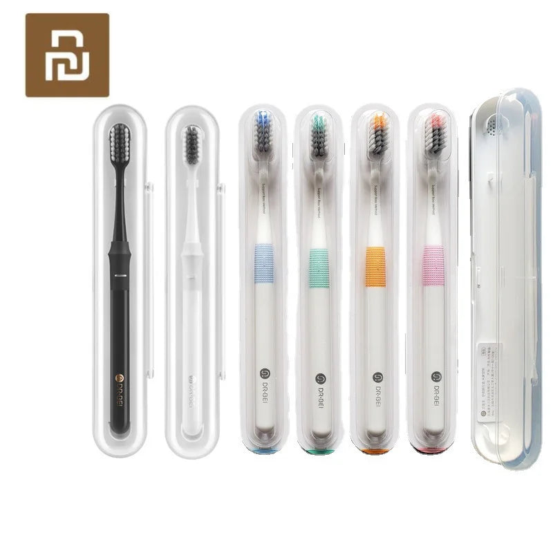 Doctor B Tooth Bass Method Better Brush Wire Including Travel Box B Toothbrush Adult Oral Cleaning Teeth For Couple