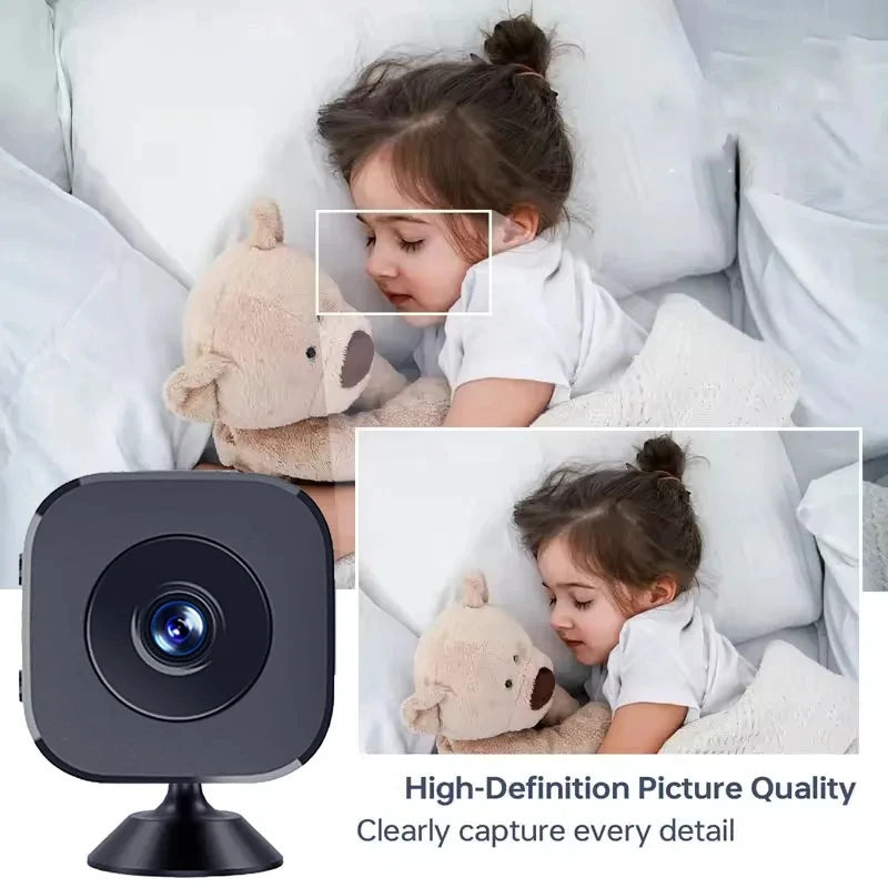 2026 New 4K HD Mini Security Camera Pro WiFi Surveillance With Two-way Audio Motion Detection Infrared Night Vision Security Cam