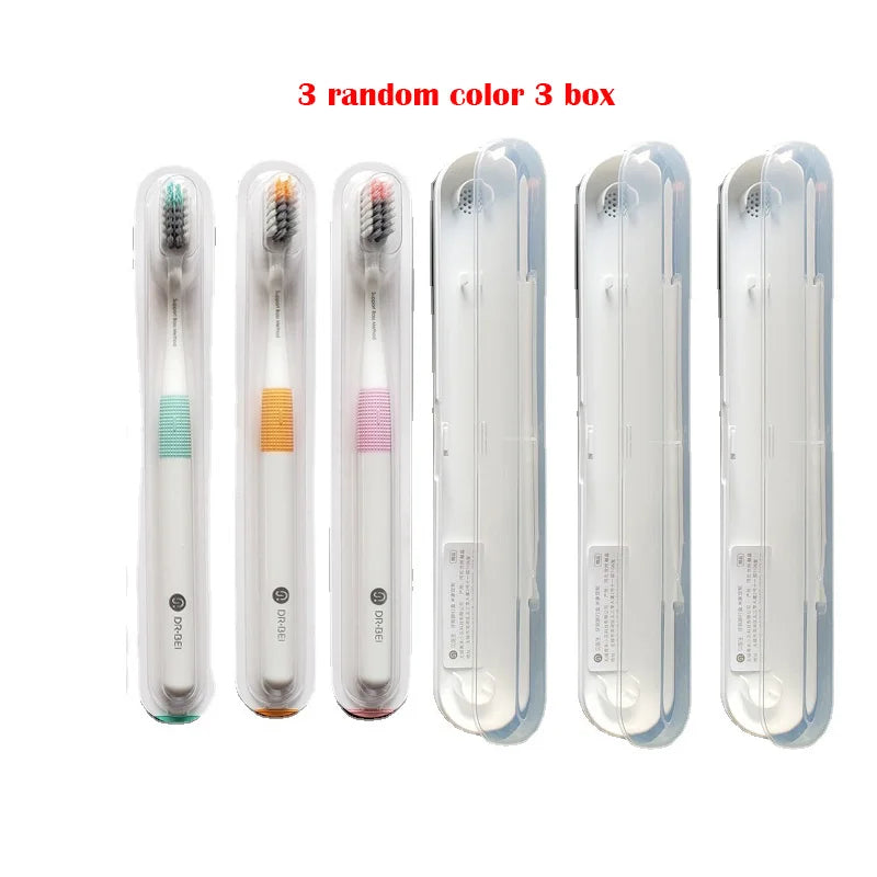 Doctor B Tooth Bass Method Better Brush Wire Including Travel Box B Toothbrush Adult Oral Cleaning Teeth For Couple