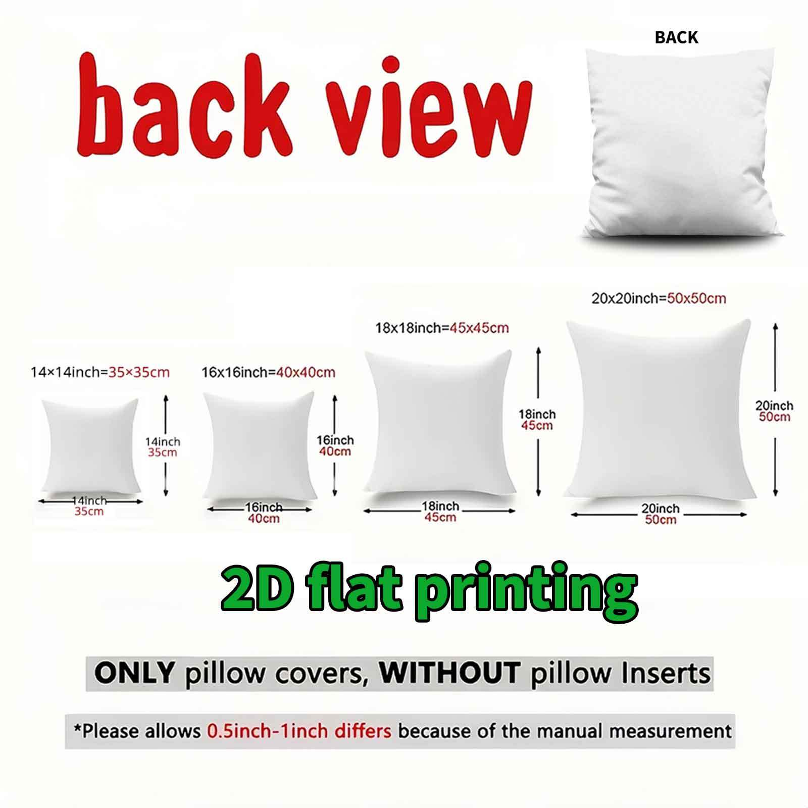 4pcs Christmas Thanksgiving Halloween Cushion Covers Suitable for Seasonal Decor, Soft Zippered Pillowcases with Tree & Cloud Motifs, Car Print Design, Contemporary Bedding for Sofa, Bed, - Machine Washable Holiday Home Acces