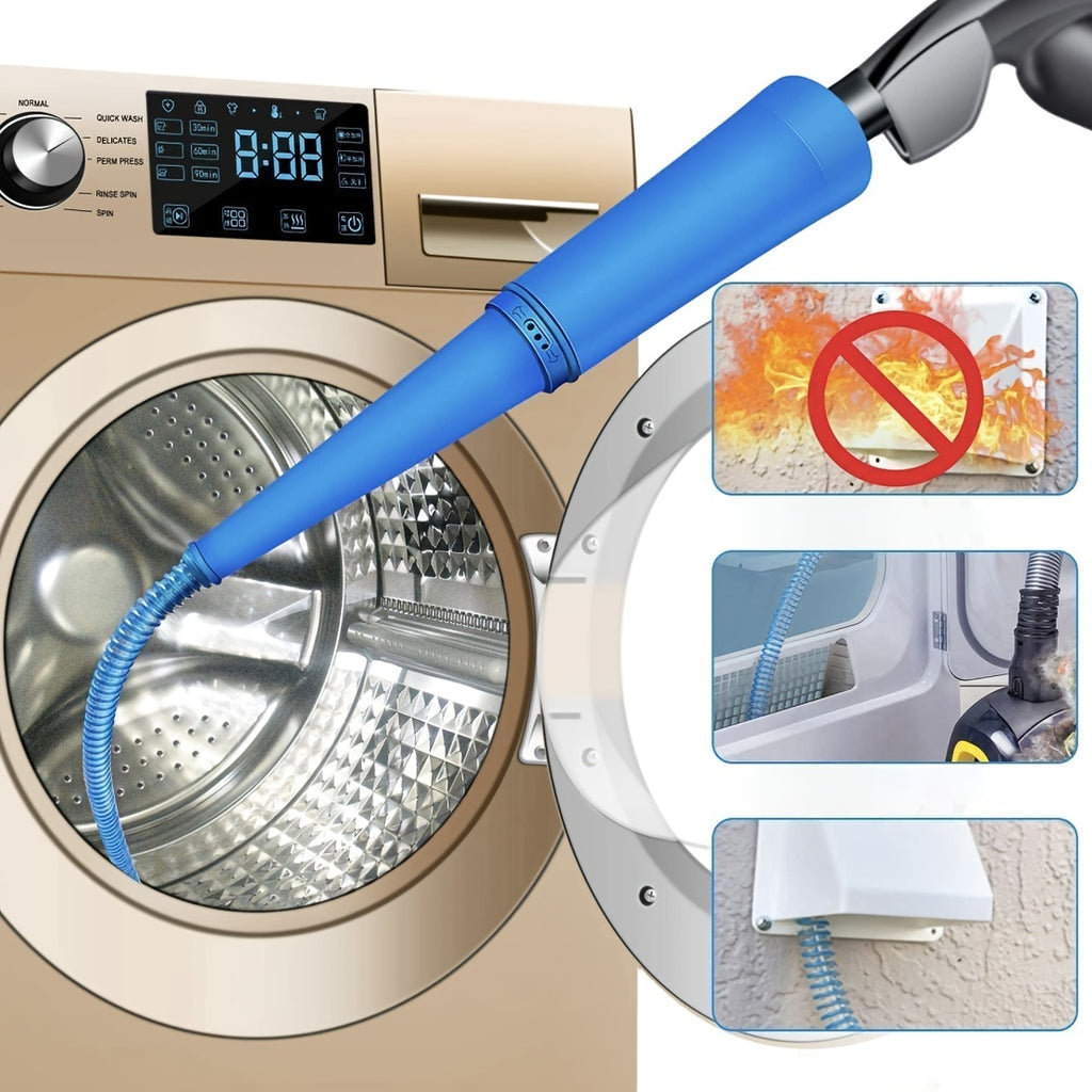 Deep Clean Your Dryer Vents and Reduce Fire Risk with this 1pc Dryer Vent Cleaner Accessory!