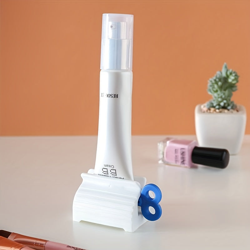3pcs Effortless Toothpaste Squeezer Dispenser Set - Revolutionary Rolling Squeeze Technology for Complete Oral Care and Space-Saving Bathroom Organization